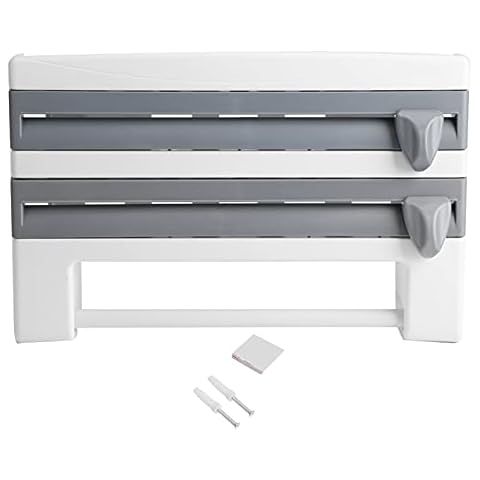 Wall Mounted Roll Holder for Kitchen Storage Cover