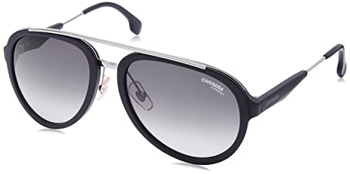 Carrera 132/S Sunglasses CA132S-0TI7-9O-5718 - Matte Black Ruthenium Frame, Dark Gray Gradient