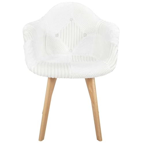 Fauteuils Scandinaves Design Patchwork HOME DECO FACTORY Qualité Premium
