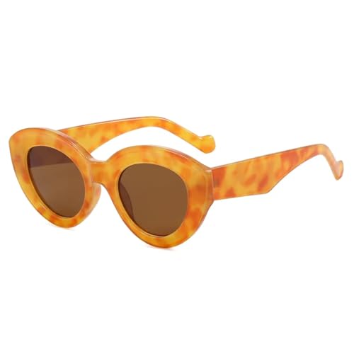 Lunettes de soleil œil de chat tendance mode luxe pour terrasse