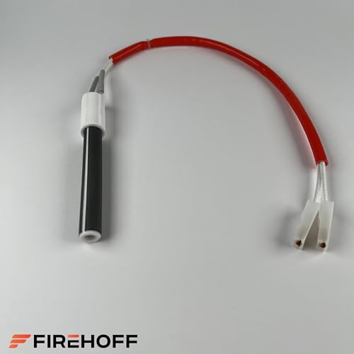 Vela cerámica para estufa de gránulos - ESPECIAL PALAZZETTI/EDILKAMIN/RAVELLI/TRESCO/Hierro fundido - 300 W, 76/111 mm, Ø 11,5 mm, con brida - PSX 2-240-B - GARANTÍA de 1 año - imagen 3