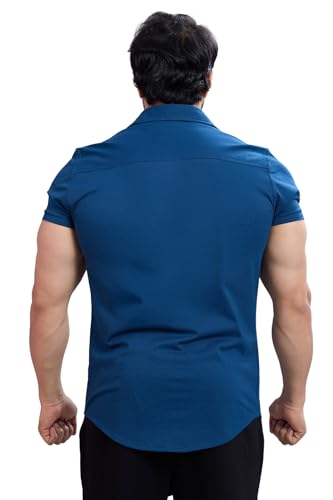 Image of FUAARK Mens Slim Fit Breathable, Lightweight & Stretchable Shirt for Casual wear