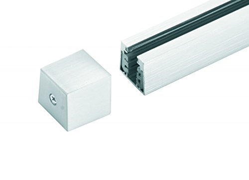 Preisvergleich Produktbild FISCHER 24550 StromschienenEndkappe Nickel matt