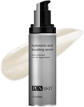 PCA SKIN Hyaluronic Acid Boosting Face Serum, Hydrating Face Serum, Helps Deliver 24-Hour Moisturization and Smooth Fine Lines and Wrinkles, 1 oz Pump