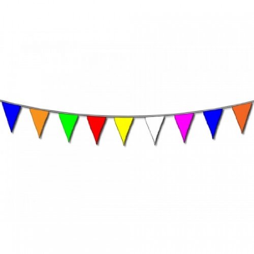 Polyester Multi-Colour Bunting