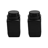 Maße: Die Oberfläche der Flasche hat Skalenmarkierungen. Der Körper der Flasche ist lichtdurchlässig, einfacher den Substanz- oder Flüssigkeitsstand zu überprüfen.