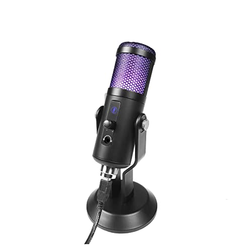 Microphone USB GAM-U20 avec LED RGB pour PC et streaming mobile - 3