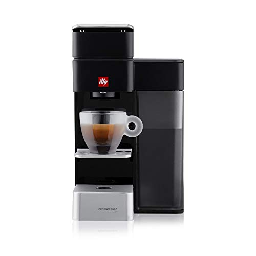 illy Macchina da Caffè a Capsule Iperespresso Y5 Espresso&Coffee, Nero