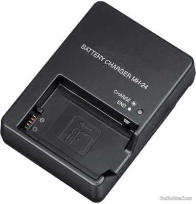 Image of MH-24 Camera Battery Charger for Nikon: EN-EL14 EN-EL14A Wall Quick Charger D5100 D5200 D5300 D5500 D5600 D3100 D3200 D3300 D3400 D3500 P7000 P7100 P7700 P7800 with Cord