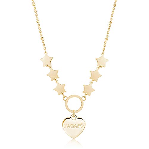 Preisvergleich Produktbild Sagapò Halskette Damen Schmuck Happy Trendy Code SHAC26