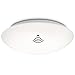 BEWEGUNGSMELDER günstig Kaufen-BRILONER Leuchten LED Deckenlampe mit Bewegungsmelder, Deckenleuchte mit Tageslichtsensor, IP44 Spritzwasserschutz. Neutralweißes Licht, Ø27,8 cm