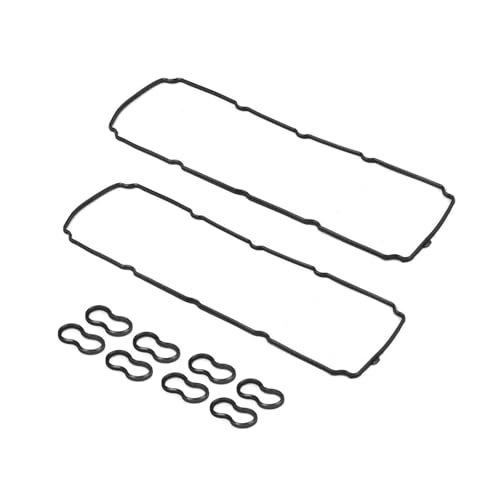 Image of Engine Valve Cover Gasket Set - VS50625R VS50380 - Fits Chrysler 300 Dodge Charger Challenger Durango Magnum Ram 1500-5500 Grand Cherokee Commander 2004-2018 5.7L 6.1L 6.4L V8