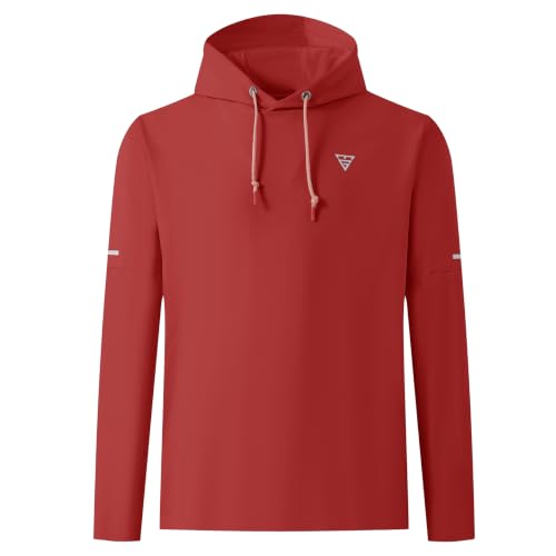 Image of M MAELREG Hoodies for Men Golf Fleece Hooded Sweatshirts Dry Fit Athletic Lightweight Casual Midlayer Mens Hoodies Pullover