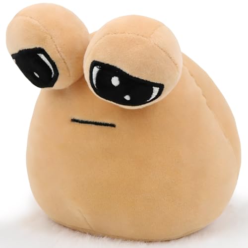 Esshogo 22 Cm Pupazzo Pou, Peluches, Inside out Peluche, Pou, per Ragazze Ragazzi Bambini Regalo di Compleanno