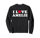 I Love Amelie Shirt For Girlfriend Boyfriend