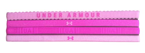 Bandeaux Under Armour Mini Novelty : pack de 4 accessoires extensibles roses en taille unique