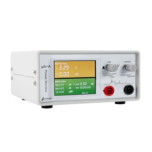 Image of uA-Level Current Analyzer: Precision Battery Simulation and Variable DC Power Supply - Ideal for Electronic Engineers (12V /2.5A, Ultra-Low Power, Software-Free)