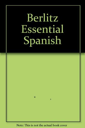Berlitz Essential Spanish