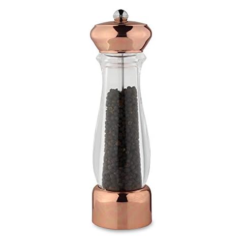 Grunwerg PM-821CU Molinillo de Sal o Pimienta, acrílico, Cobre Cover