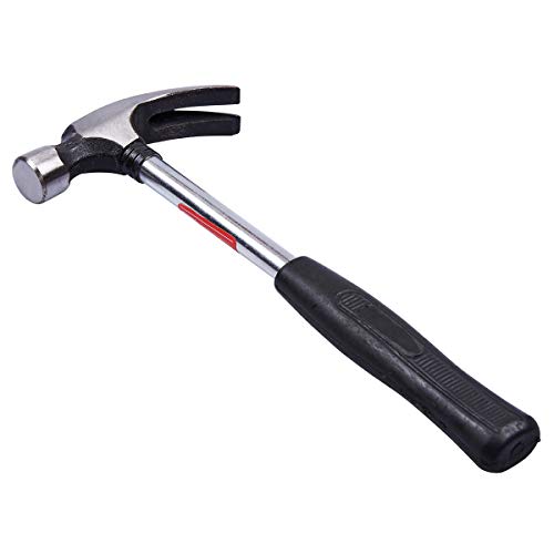 Amtech - Straight Claw Hammer, Framing Hammer for General DIY and Construction Work, Durable Tempered Steel, Lightweight Hand Tool with Comfortable Non-Slip Grip (8oz/ 225g) - Image 5