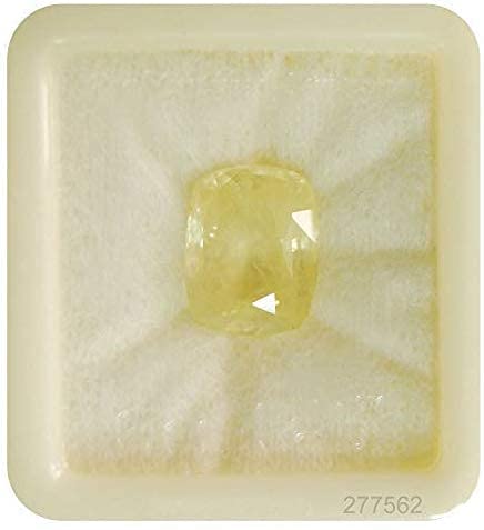 Akshita gems Yellow Sapphire 4.00 Carat 5.25 Ratti Unheated Untreated Ceylon Mined Pukhraj Gemstone AAA++ Quality Certified Natural Gemstone (B094DFX6NJ) Amazon Price History, Amazon Price Tracker