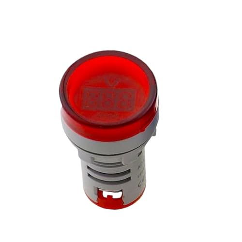 Ampèremètre 50-500V 0-100A haute précision avec testeur LED rouge