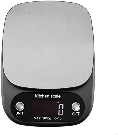 Electronic Multifunctional Weighing Scale,3KG 0.1g 10KG 1g Digital Kitchen Scale Balance Weight Food Tool Measuring Herb Tea High Precision Accurate Measurement (One Color 10Kg 1g)