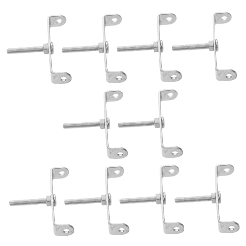 10Pcs U Shaped Bicycle Rear Rack Connector Weather Resistant Fixator for Mountain Road Bikes Sturdy Cargo Bracket for Enhanced Luggage Security
