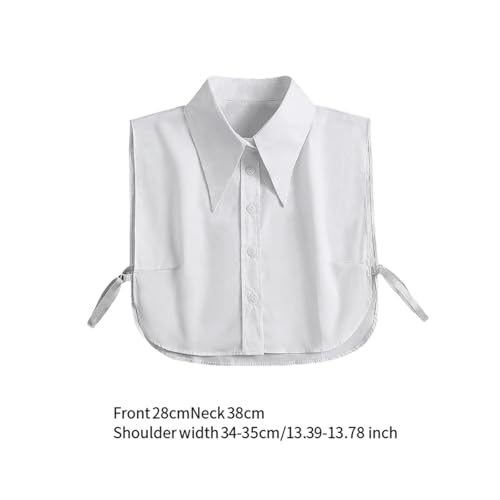 Cuello falso para camisas con acabado premium elegante 3