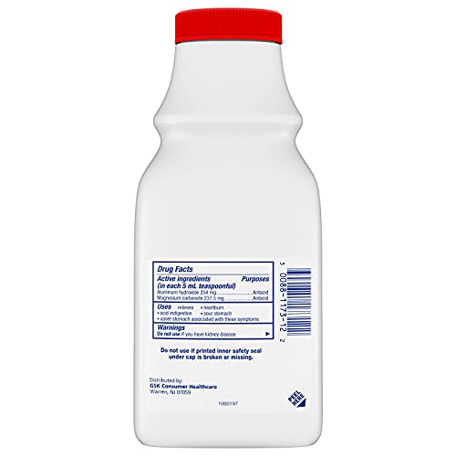 Gaviscon Extra Strength Cool Mint Liquid Antacid For Fast-Acting Heartburn Relief, 12 Ounces #TOP5