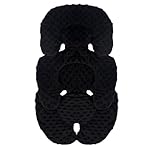 KAKIBLIN Infant Car Seat Insert,Baby Carseat Head & Body Support for Newborn, 2-in-1 Reversible Car Seat Cushion, Soft Stroller Cushion Insert for Bouncer, Strollers, Swing