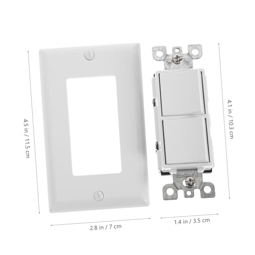 Interruptor doble conmutador para pasillos y salones de diseño funcional 5