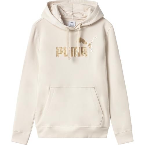 Sweat PUMA Essentials+ avec logo métallisé pour vos sorties urbaines de week-end en XS