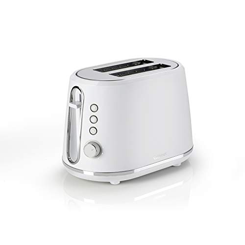 Cuisinart Grille-pain 2 tranches, 7 niveaux de grillage, blanc, 1000 W, CPT780WU