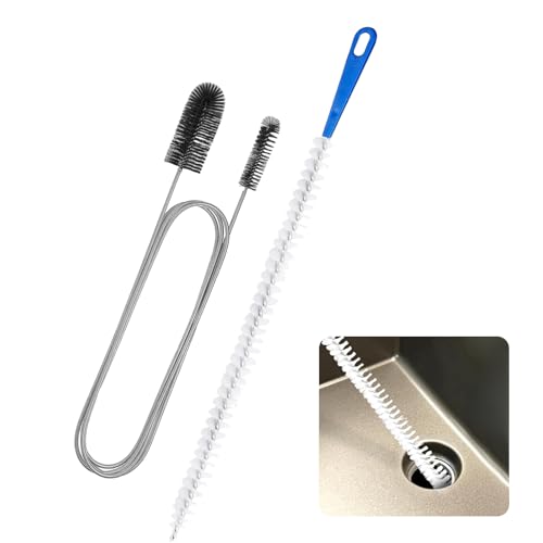 Joyial 2 Stück Abflussreiniger Spirale Bürste