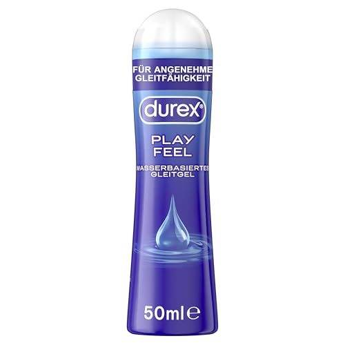 Durex Play Wärmend Gleitgel auf Wasserbasis – Sanftes Gleitgel mit wärmendem Effekt – 1 x 50 ml in der praktischen Dosierflasche