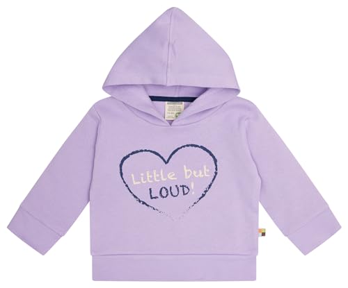 loud + proud Hoodie mit Druckmotiv, aus Bio Baumwolle, GOTS Zertifiziert