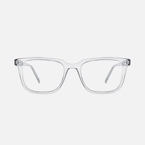 Slocyclub Blue Light Filter Computer Glasses for Blocking UV Harmful Rays Retro Eyeglasses for Women Men (Marble)