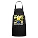 Spreadshirt Minions Kevin Hunger Banane Kochschürze, Schwarz