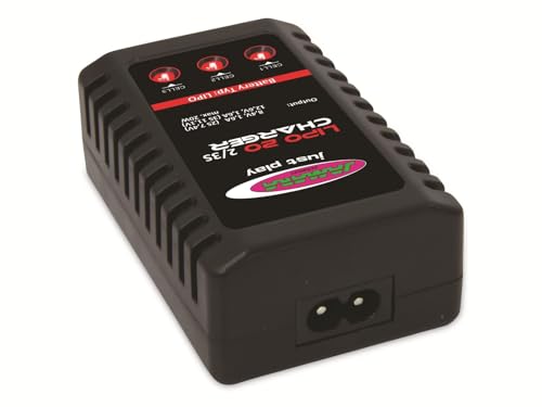 JAMARA Ladegerät LiPo 20 2S/3S mit integriertem Balancer