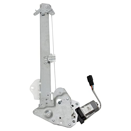 Image of TRQ Front Driver Side Power Window Motor and Regulator Assembly One Touch Anti Pinch Compatible with 13 Honda Accord Sedan 14-15 EX-L LX EX Sport Touring 16-17