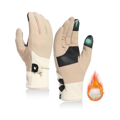 BENEUNDER Winter Gloves for Women Men Touchscreen Cold Weather Thermal Warm Gloves Running Biking Hiking Driving Freezer Work Cover