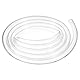 QUARKZMAN PVC Schlauch 22mm ID x 28mm OD (3 Meter) - Aquarium Schläuche - Gummischlauch Bierschlauch flexibel, lebensmitteltauglich & transparent für Trinkwasser, Haushalt und Industrie