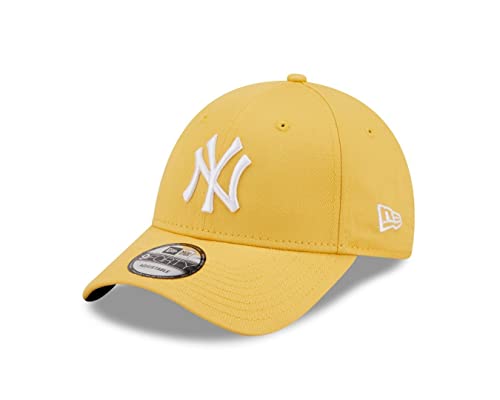 Casquette NY Yankees jaune New Era 9Forty pour un look streetwear coloré en terrasse
