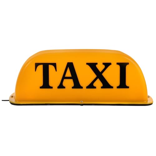 Lampe de taxi magnétique jaune résout le manque de visibilité de nuit en voiture