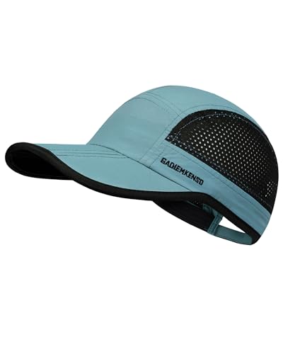 GADIEMKENSD Long Brim Folding Running Hat
