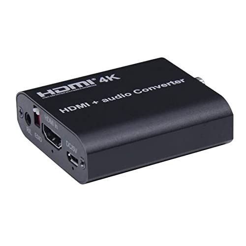Conversor Extrator Audio HDMI 4K 30Hz Optico Toslink Stereo