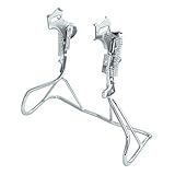 昭和インダストリーズ SHOWA INDUSTRIES 自転車 正爪用両立スタンド 変速機なし・内装変速機用 超ワイドガッチリ両立スタンド W-13SW 20 CP 20型 クロムメッキ