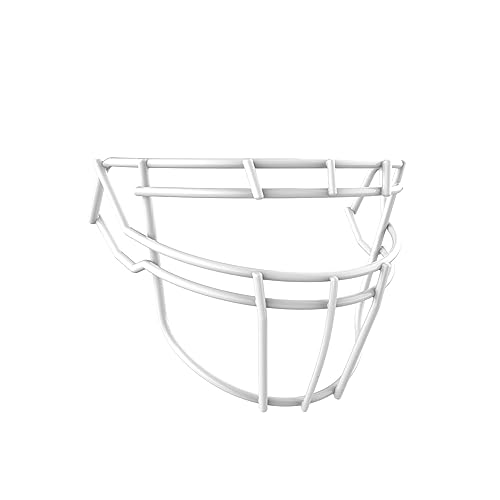 Schutt Vengeance Varsity Facemask for Vengeance Pro LTD Football Helmets, V-ROPO-DW-TRAD-NB Facemask, White, Titanium