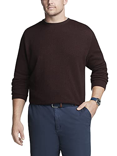 Sweater Fleece Crewneck isolant et chaud Van Heusen grande taille